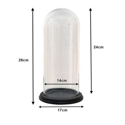 Clayre eef Clayre eef stolp 6gl3472 transparent 17x26 cm
