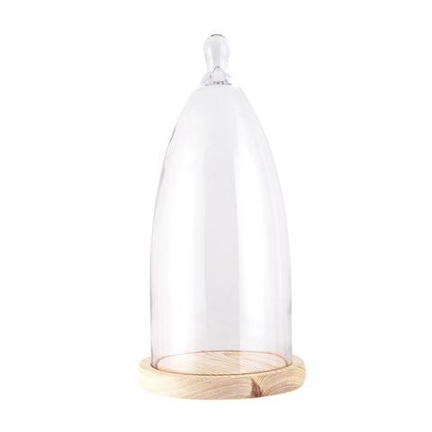 Clayre eef Clayre eef stolp 6gl3006 transparent 19x41 cm