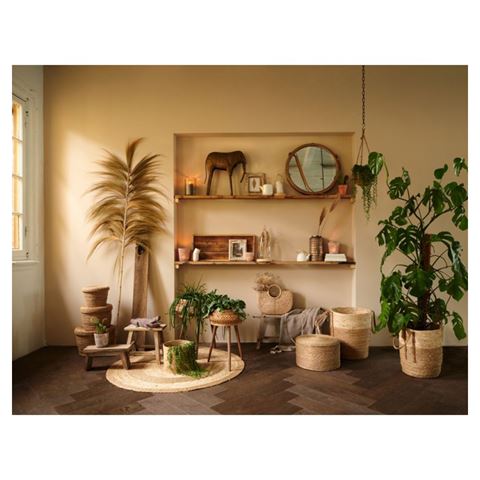 Clayre eef Clayre eef stolp 6gl3006 transparent 19x41 cm