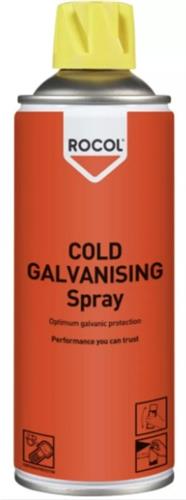 Spray galvanisant à froid Rocol 400ml | 12 pièces
