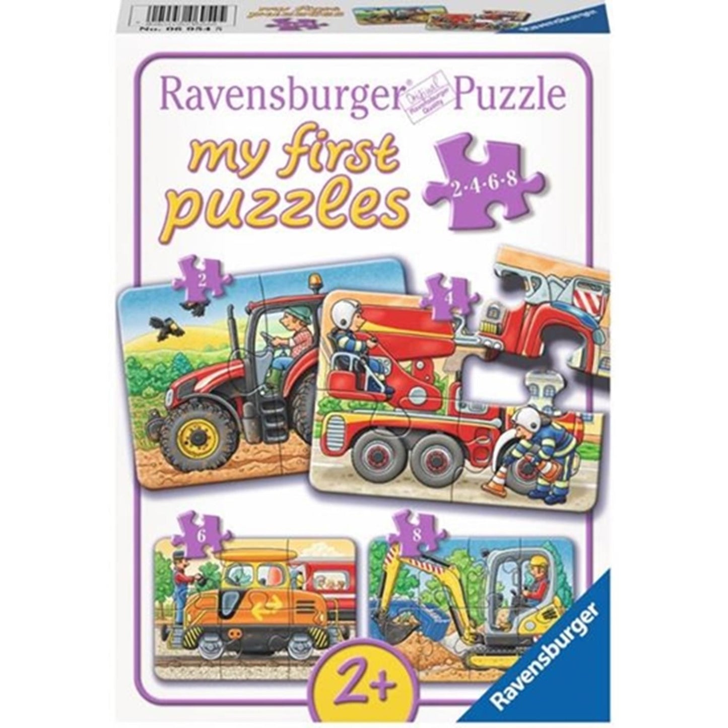 Ravensburger - Casse-tête au travail 4en1