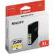 Canon pgi2500xl y cartouche d'encre jaune