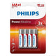 Philips Power Alcaline AAA LR03 Mini Penlite Blister 1010