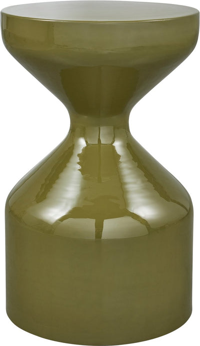 Table d'appoint Woood Floyd - métal - vert - 47x30x30