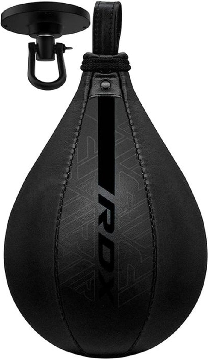 Rdx sports - speedball - f6 kara - avec émerillon - 26 cm - noir mat