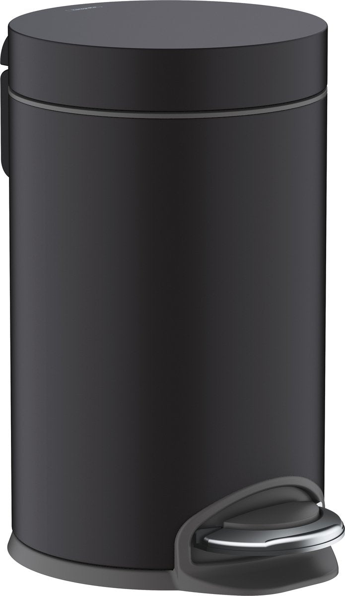Poubelle à pédale Hansgrohe Addstoris noir mat