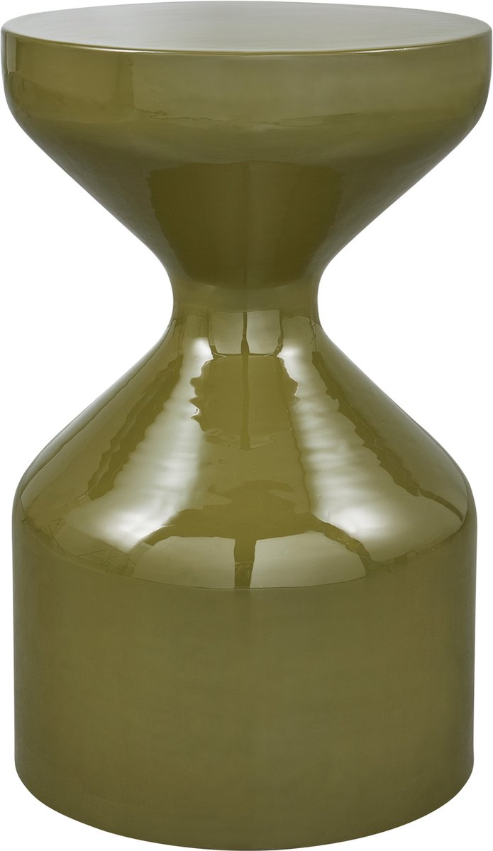Table d'appoint Woood Floyd - métal - vert - 47x30x30