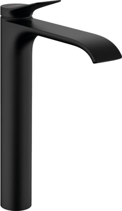 Hansgrohe vivenis - mitigeur de lavabo - commande monocommande - sans vidage - taille 210 mm - bec pivotant - noir mat