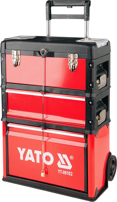 Chariot à outils Yato 3 pièces - 52x32x72cm
