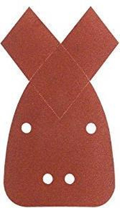 Jeu de feuilles abrasives Bosch 5 pièces pour ponceuses multiples 95 x 135 mm - grain 40