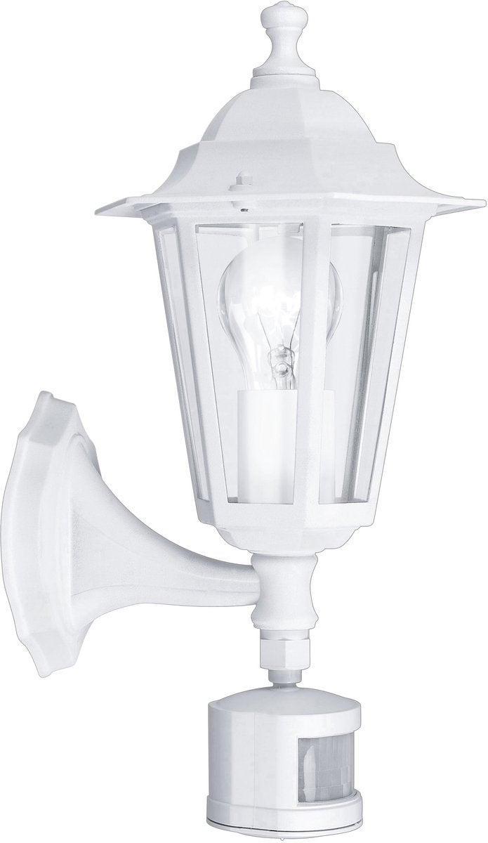 Applique d'extérieur Eglo laterna 5 - détecteur de mouvement - 1 lumière - blanc