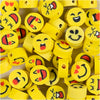 Creativ company perles figurines, emoji, d 10 mm, diamètre de trou 1,5 mm, 200 pièces 1 boîte