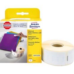Avery Zweckform étiquettes multifonctions AS0722550 repositionnables blanches