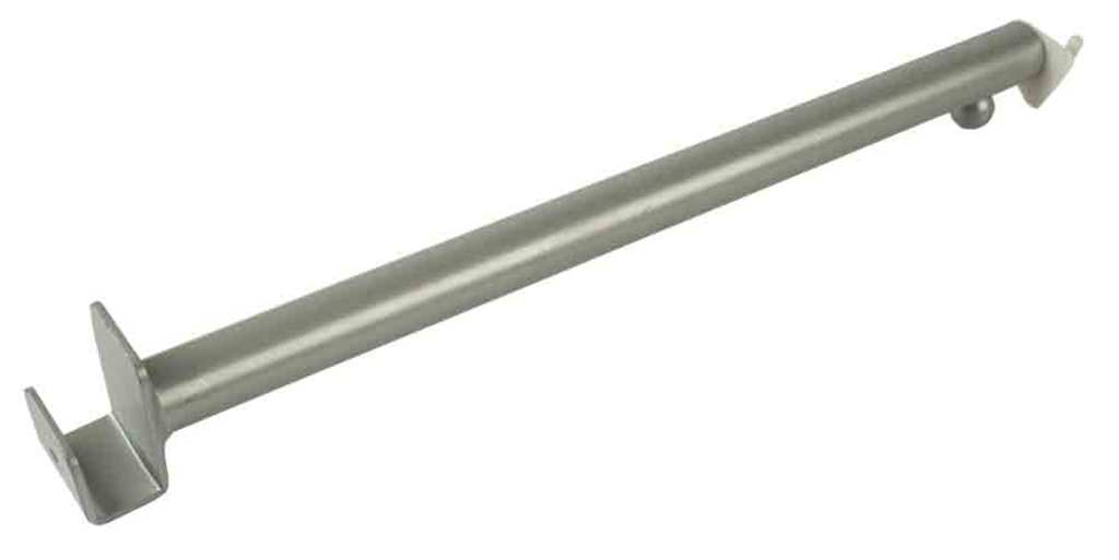 Sans marque rack prêt à porter crochet droit m plot 300mm ral9006