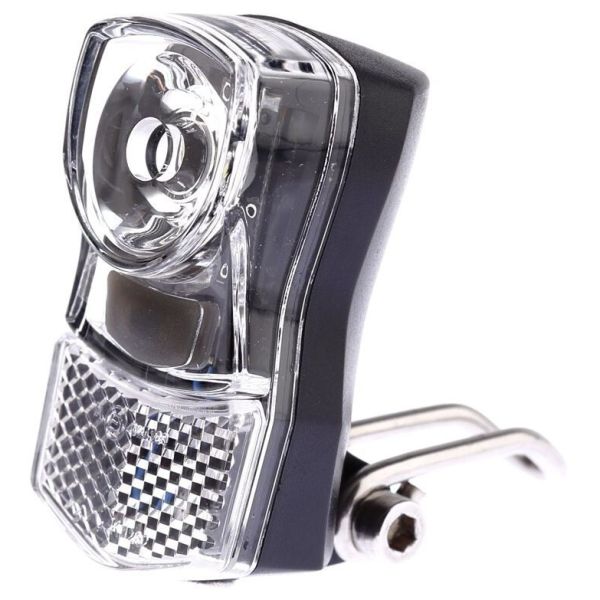 Phare IkziLight Little 1x1W LED, chrome, avec support (Emballage atelier)