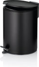 Kela poubelle à pédale, 5 l, noir - | mat