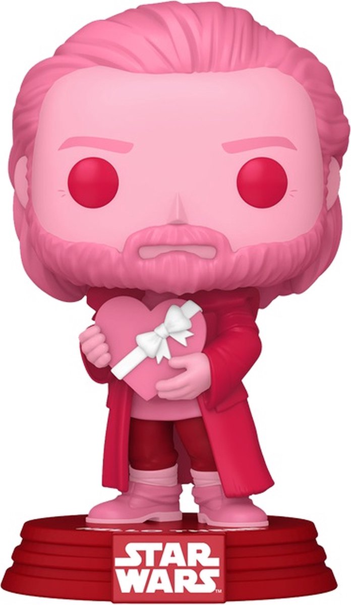Funko Star Wars Obi-Wan Kenobi (Saint-Valentin) Figurine en vinyle 671 Pop! multicolore