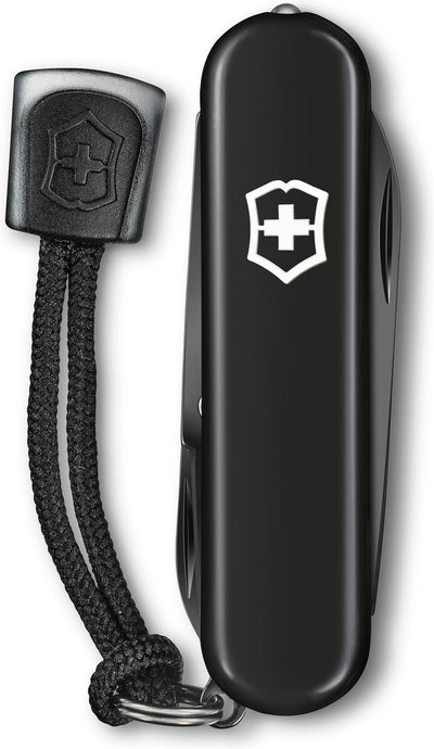 Victorinox signature lite onyx noir - couteau suisse - 8 fonctions - cellidor - coffret cadeau
