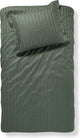 Damai linea - housse de couette - 140x200 220 cm - simple - laurier + 1 taie d'oreiller 60x70