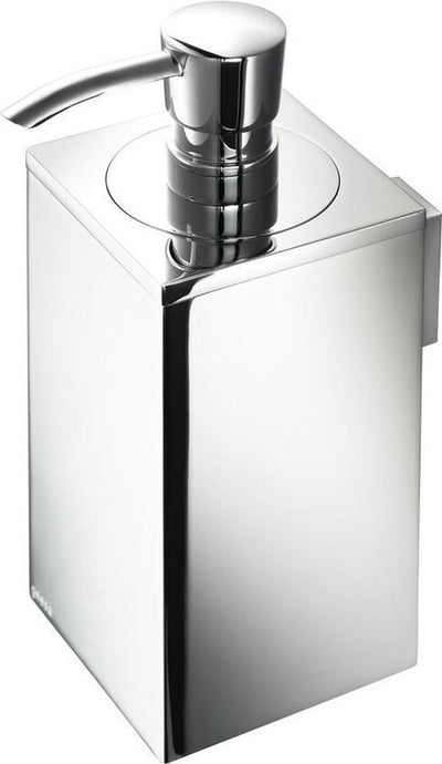 Distributeur de savon d'art moderne Geesa - chrome