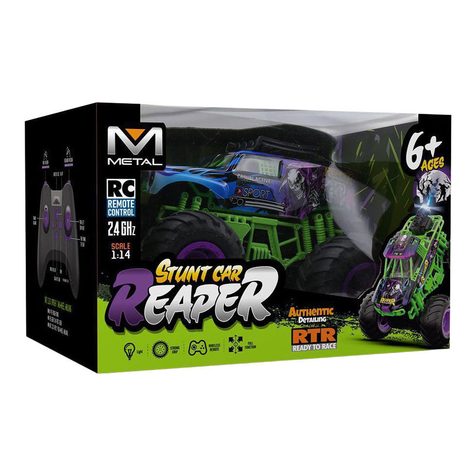 Voiture de cascade Rc Reaper, camion monstre 7.4v