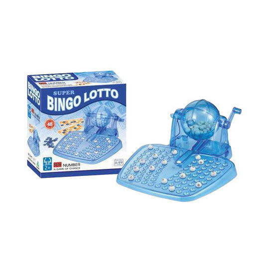 Bobine de bingo avec 90 numéros et 48 cartes
