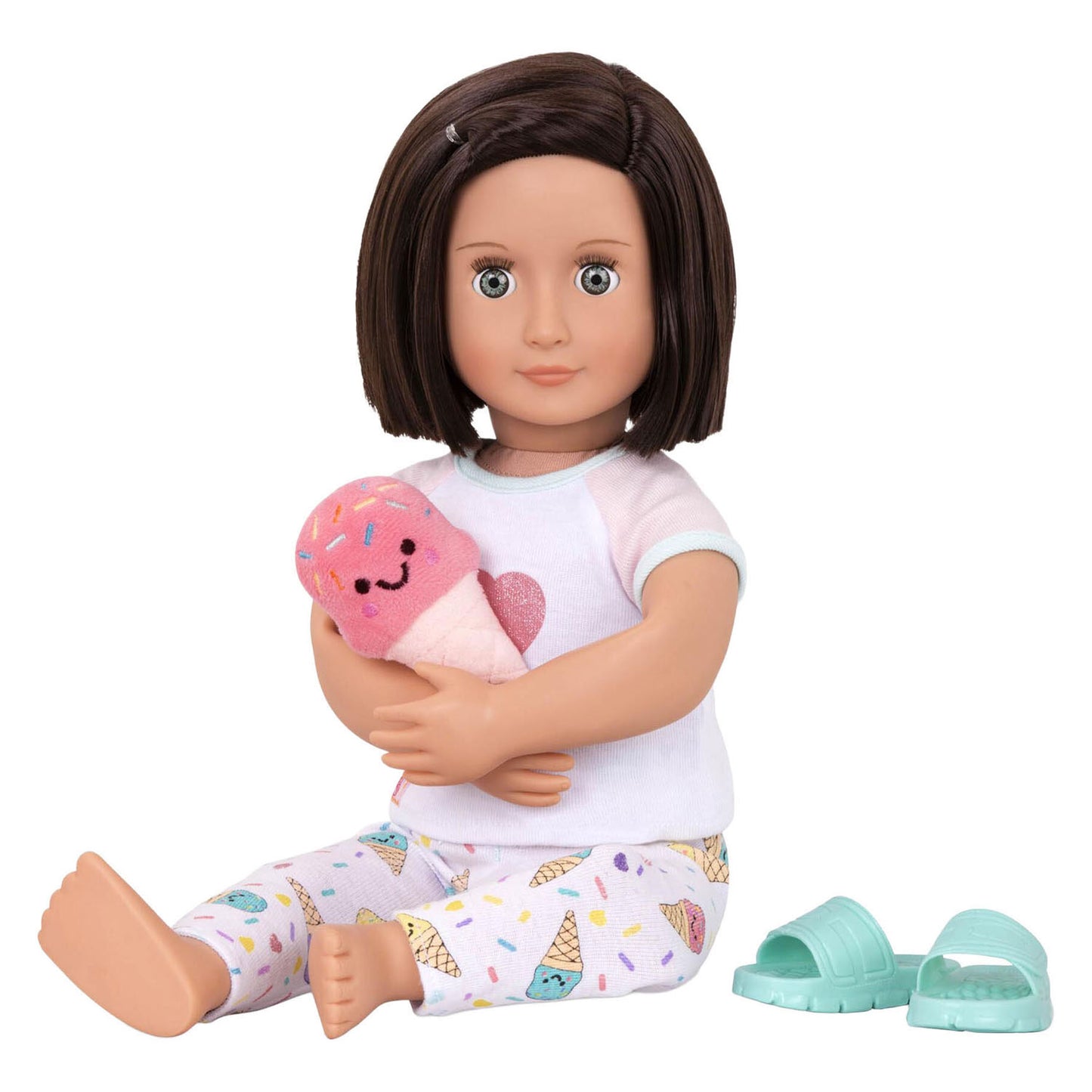 Puch tenue de luxe pyjama et robe de chambre pour poupées