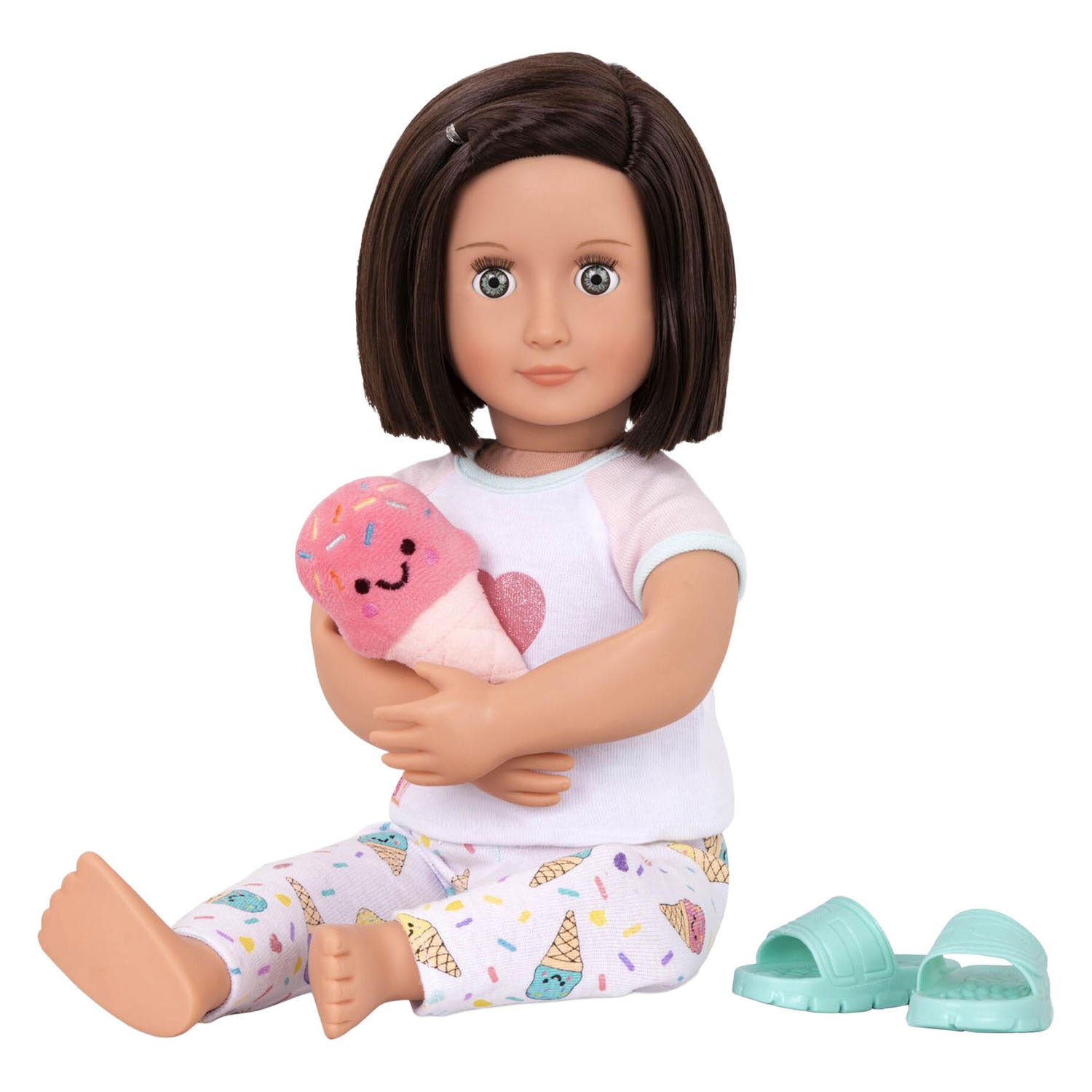 Puch tenue de luxe pyjama et robe de chambre pour poupées