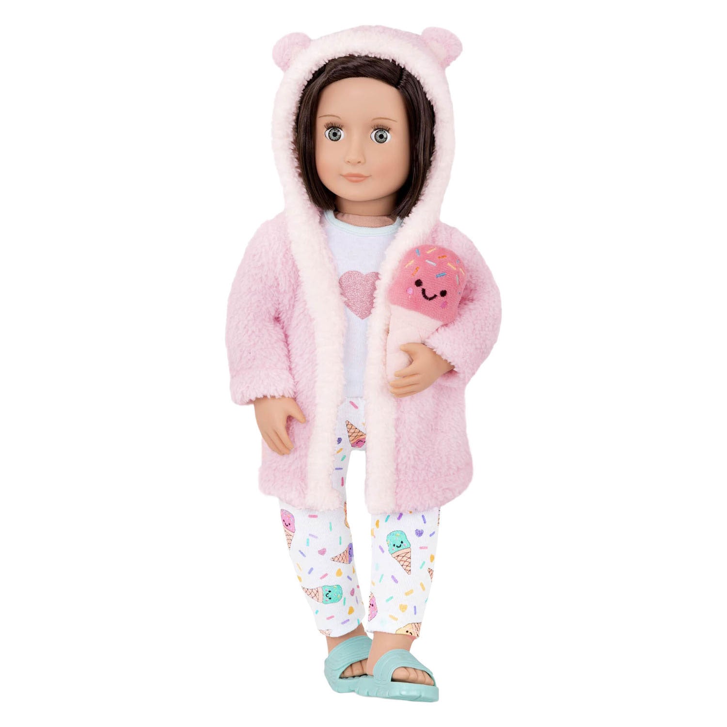 Puch tenue de luxe pyjama et robe de chambre pour poupées