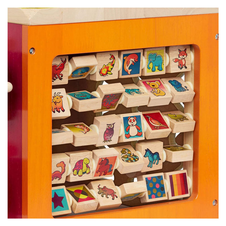 Cube d'activités Zany Zoo - 35x35x46cm