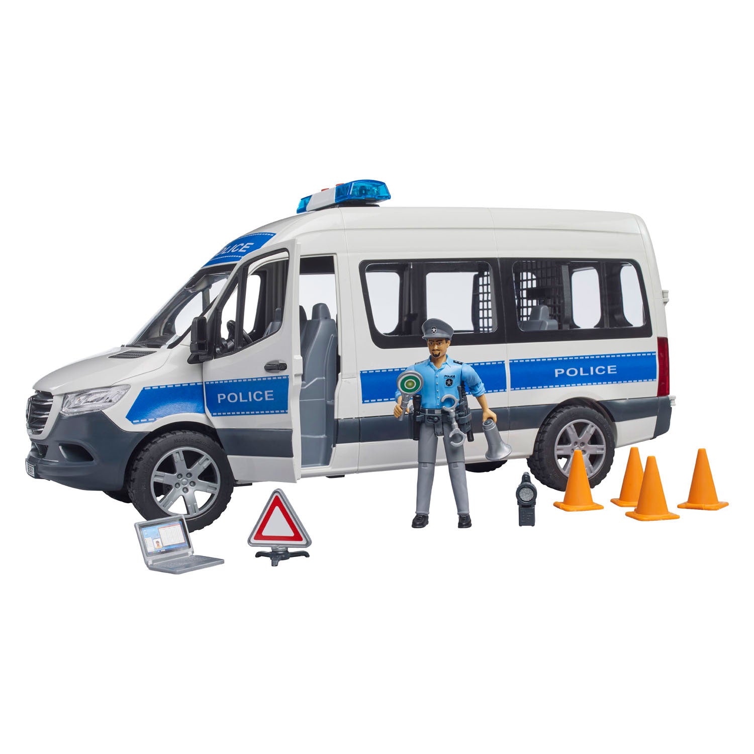 Bruder Mercedes-Benz Sprinter Police Bus avec lumière et gel