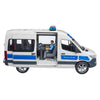 Bruder Mercedes-Benz Sprinter Police Bus avec lumière et gel