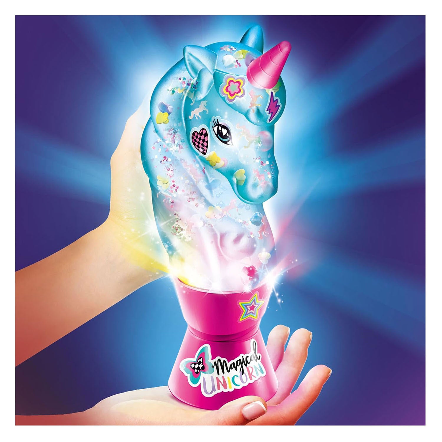 Lampe de lave à grosse licorne