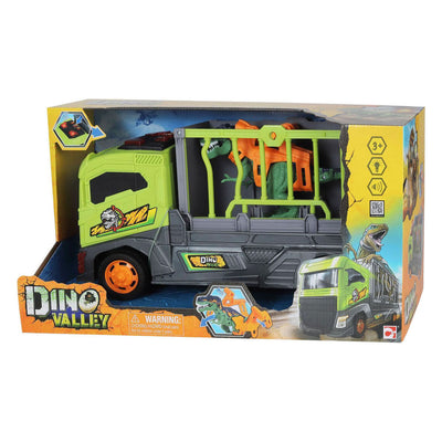 Camion de transport Abi Dino Valley avec cage - 37cm
