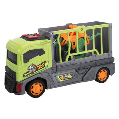 Camion de transport Abi Dino Valley avec cage - 37cm