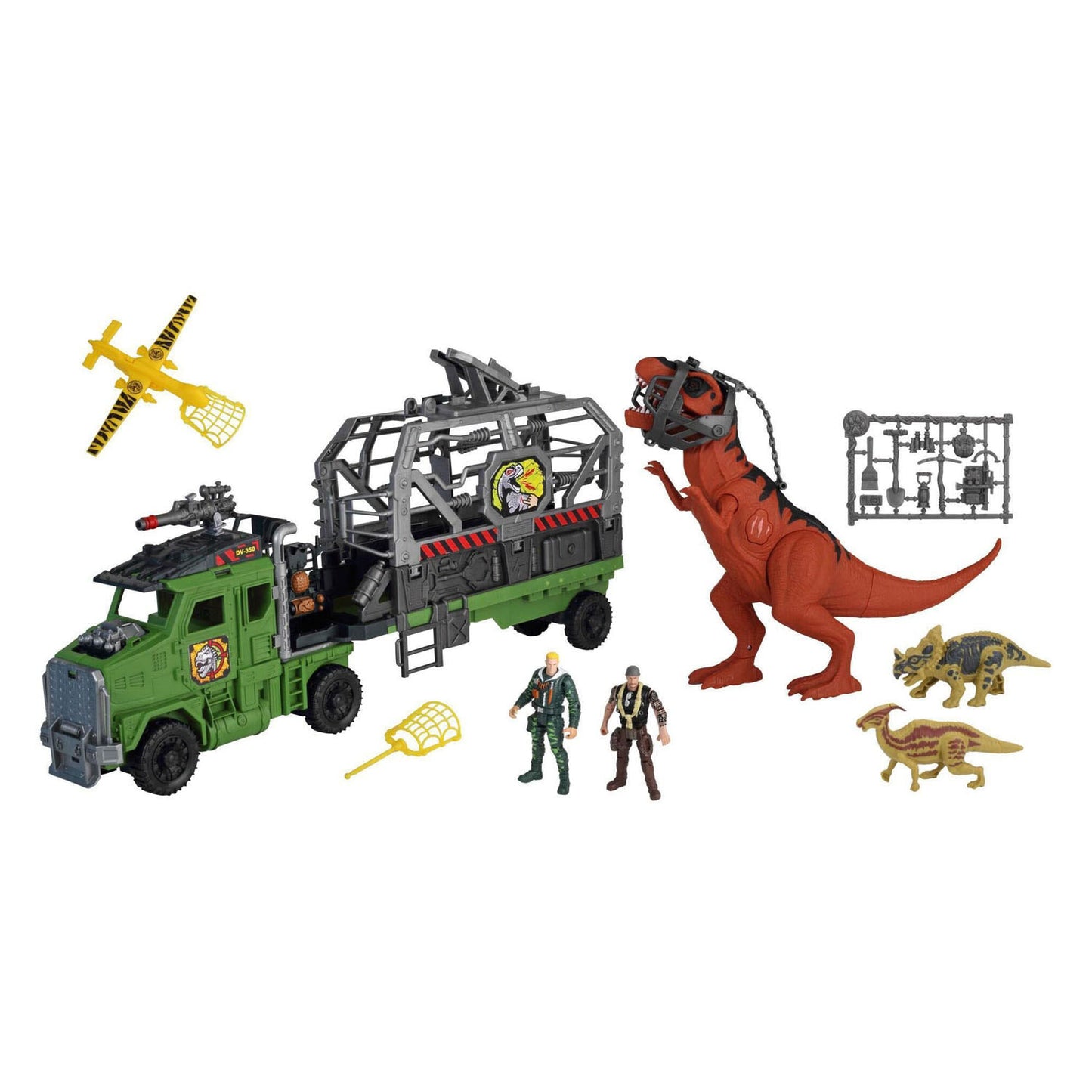 Camion de transport de dinosaures de la vallée des dinosaures