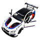 Voiture moulée sous pression BMW M6 GT3 avec lumière et son - 1:24