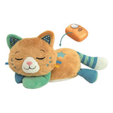 Clementoni bébé - bonne nuit chaton - peluche pour dormir avec respiration, ronronnement et mélodies - pour la détente - à partir de 0 mois - afbeelding 3