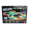 Circuit de course lumineux au néon avec 2 voitures - 320 pcs.
