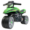 Moteur en marche Abi Falk Bud Racing avec pneus silencieux