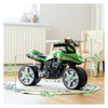 Moteur en marche Abi Falk Bud Racing avec pneus silencieux
