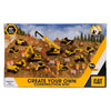Cat petites machines méga ensemble de véhicules de construction - 40 pcs.