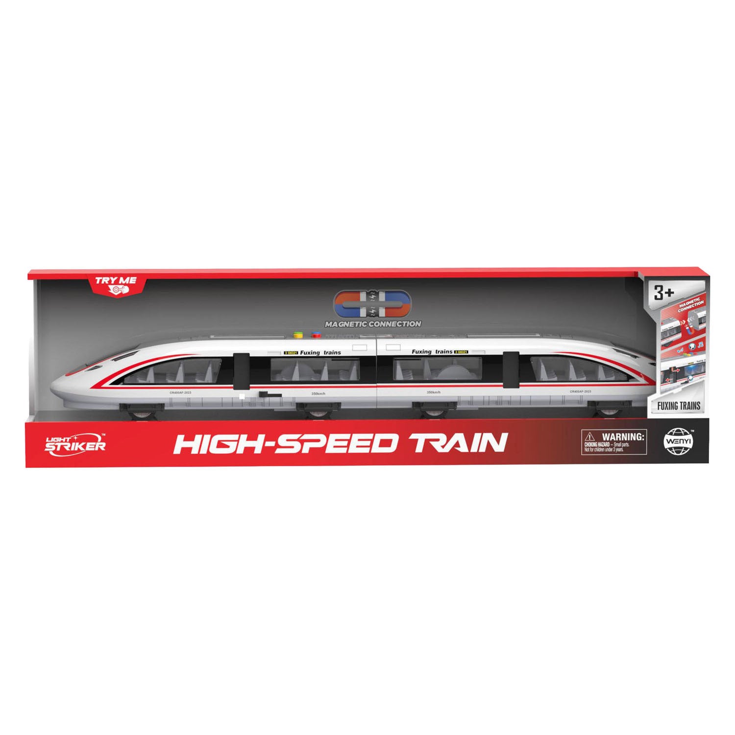 Train à grande vitesse avec lumière et son - 57 cm