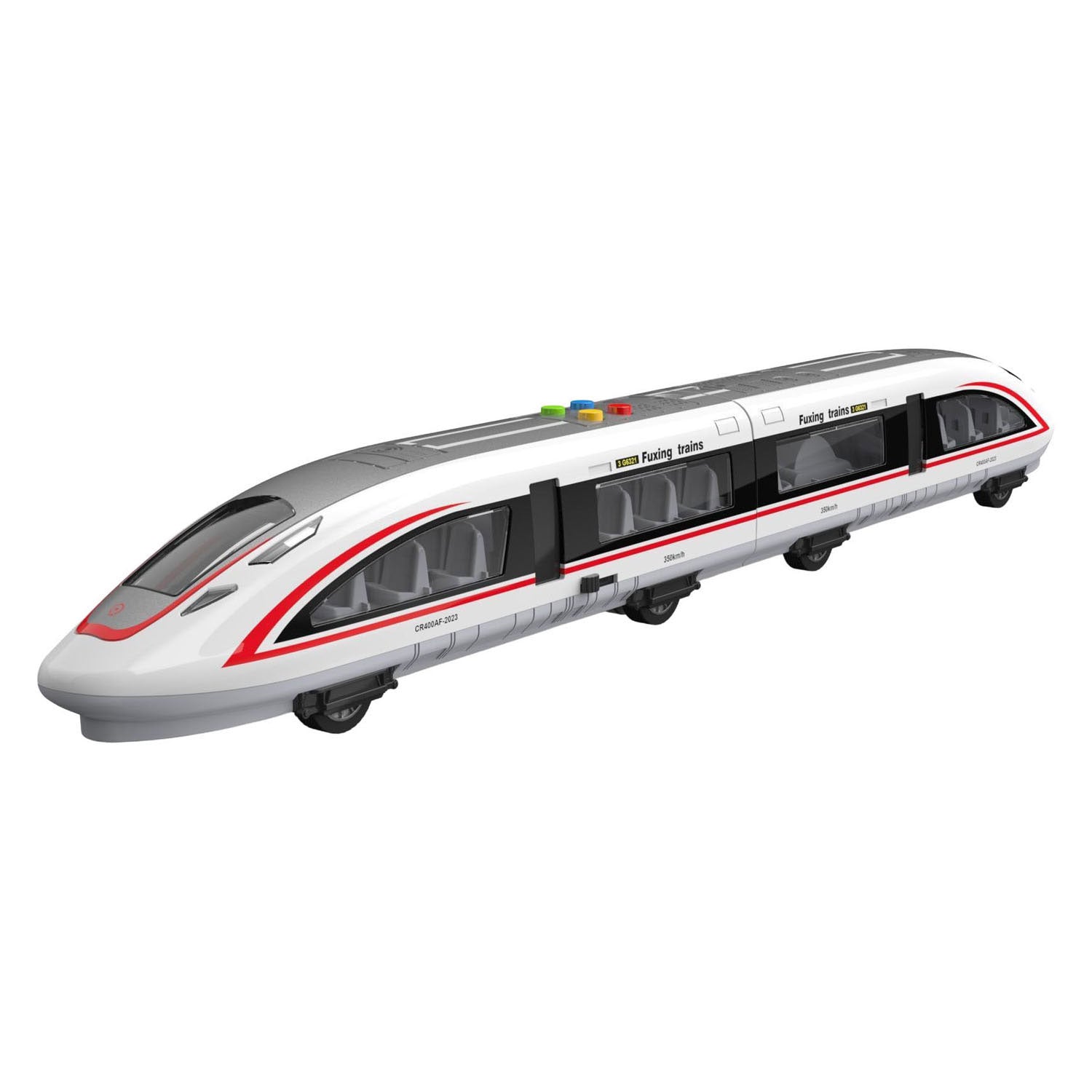 Train à grande vitesse avec lumière et son - 57 cm