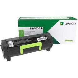 Cartouche de toner Lexmark 51b2000 noir