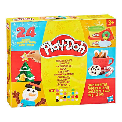 Calendrier de l'avent Play-doh - 24 jours de surprises pour les enfants - pâte à modeler