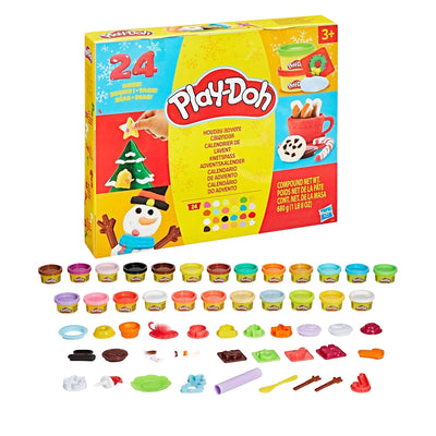 Calendrier de l'avent Play-doh - 24 jours de surprises pour les enfants - pâte à modeler