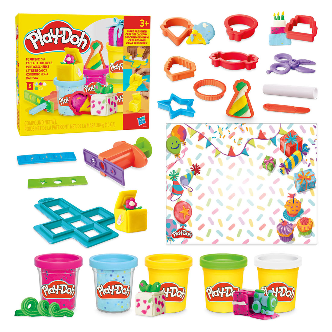 Coffret cadeaux de fête Play-doh