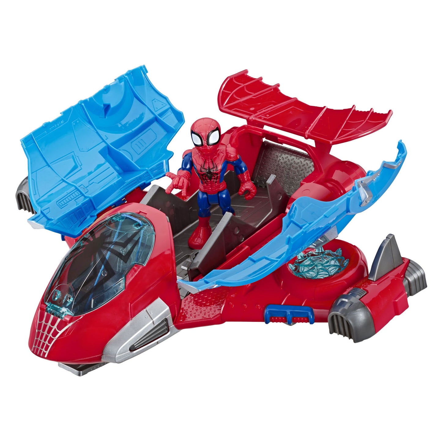 Coffret de jeu Spiderman JetQuarts Aventures de super-héros