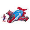 Coffret de jeu Spiderman JetQuarts Aventures de super-héros